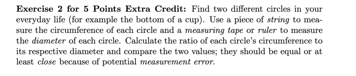 Solved Exercise 2 for 5 Points Extra Credit: Find two | Chegg.com