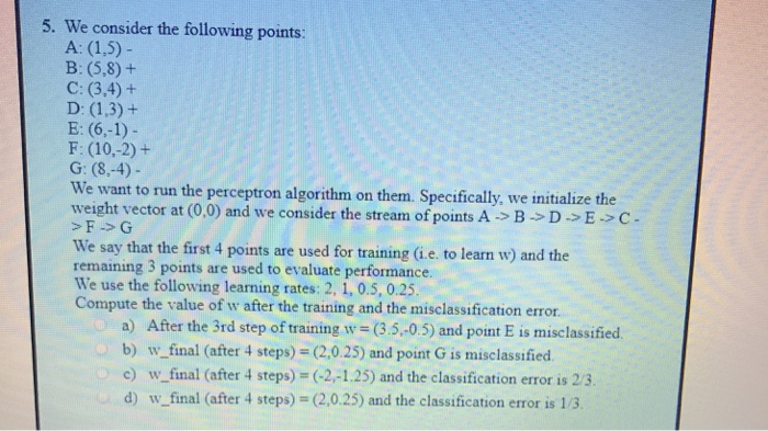 Solved Number of questions: Positive points per question: | Chegg.com