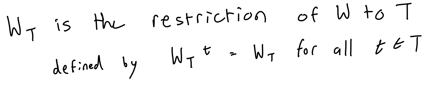 Solved O Wr Is A Subspace Of V With Ve W Wit Is Invari Chegg Com