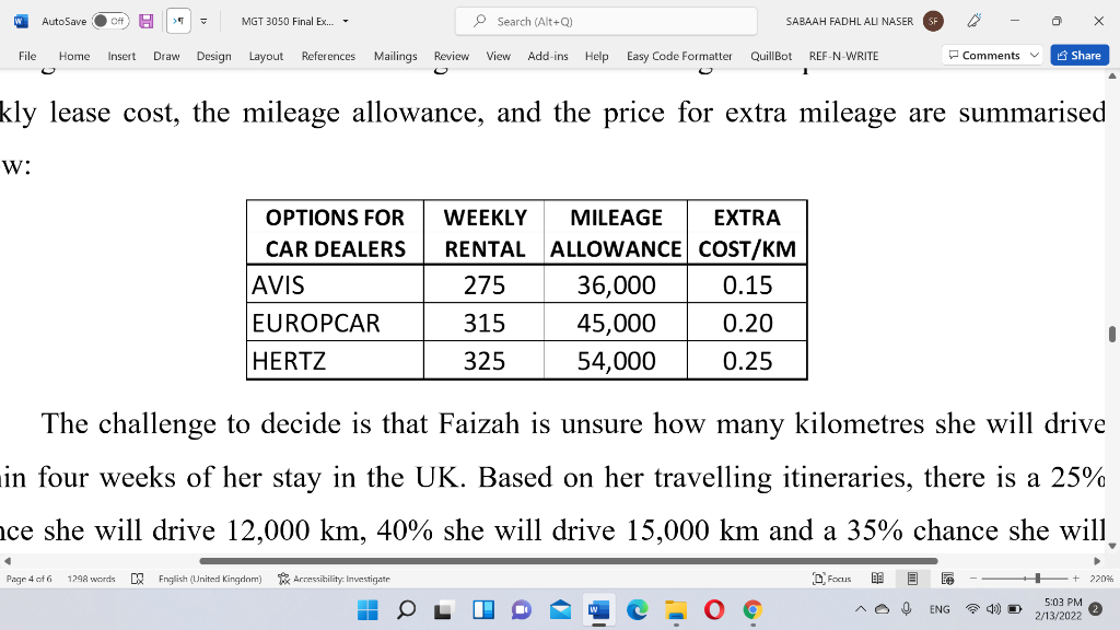 solved-question-from-decision-science-faizah-is-travelling-chegg