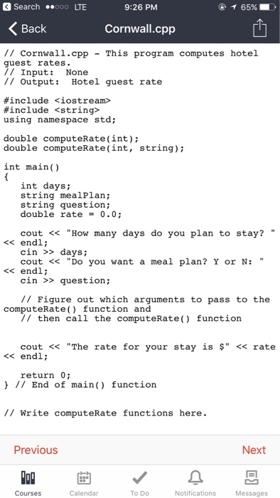 Solved Lab 9-5: Passing Arrays To Functions In This Lab, You | Chegg.com