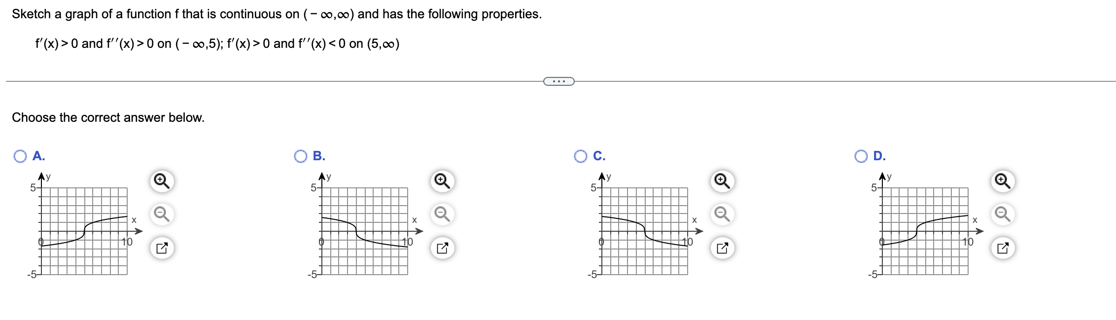 Solved Sketch a graph of a function f that is continuous on | Chegg.com
