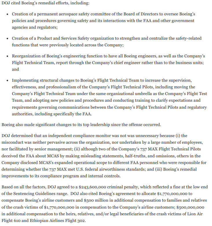 Solved Boeing's Long And Tragic Scandal Surrounding Its 737 | Chegg.com