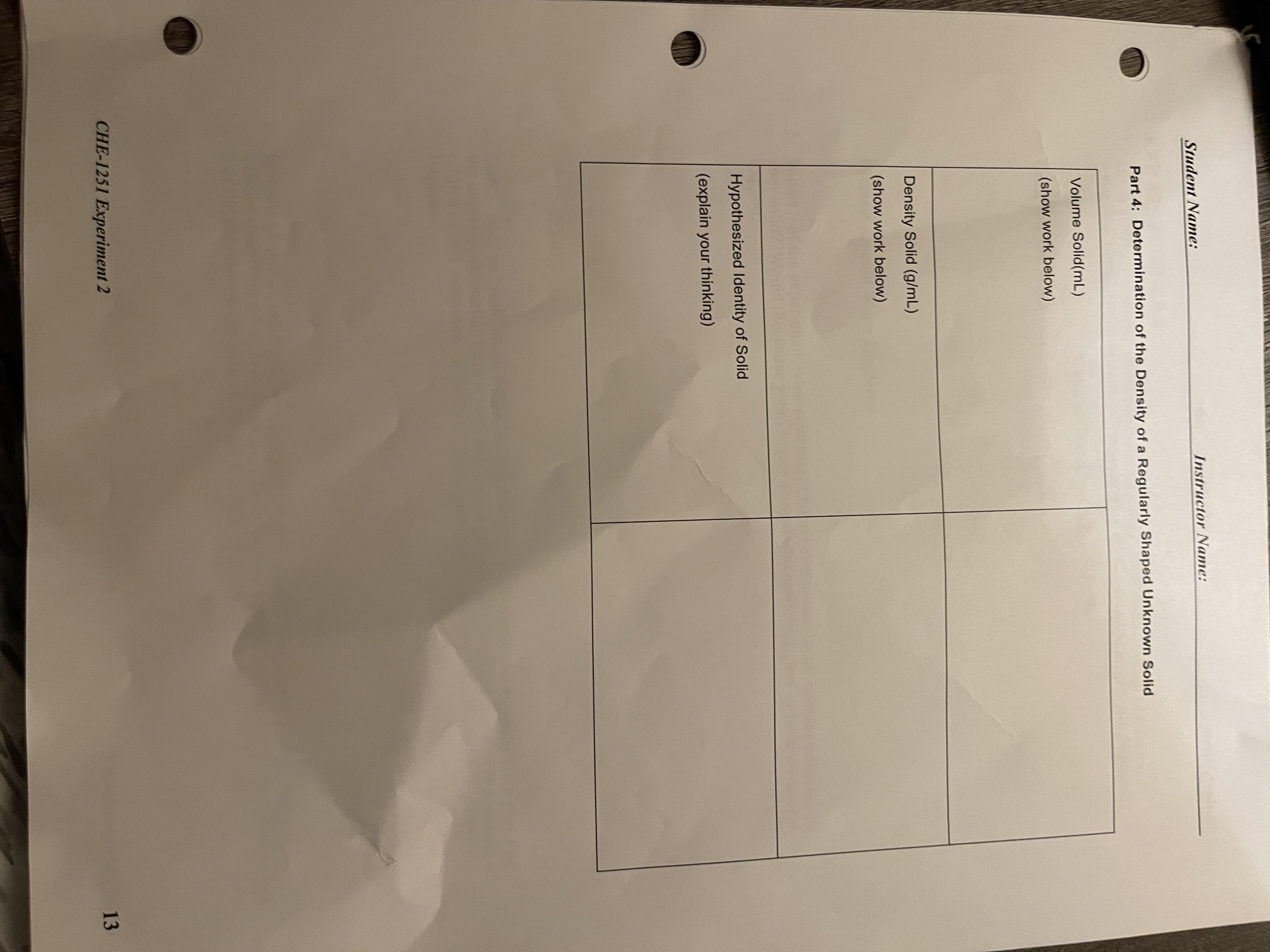 Part 1 The Density of Gases Rank the three gases