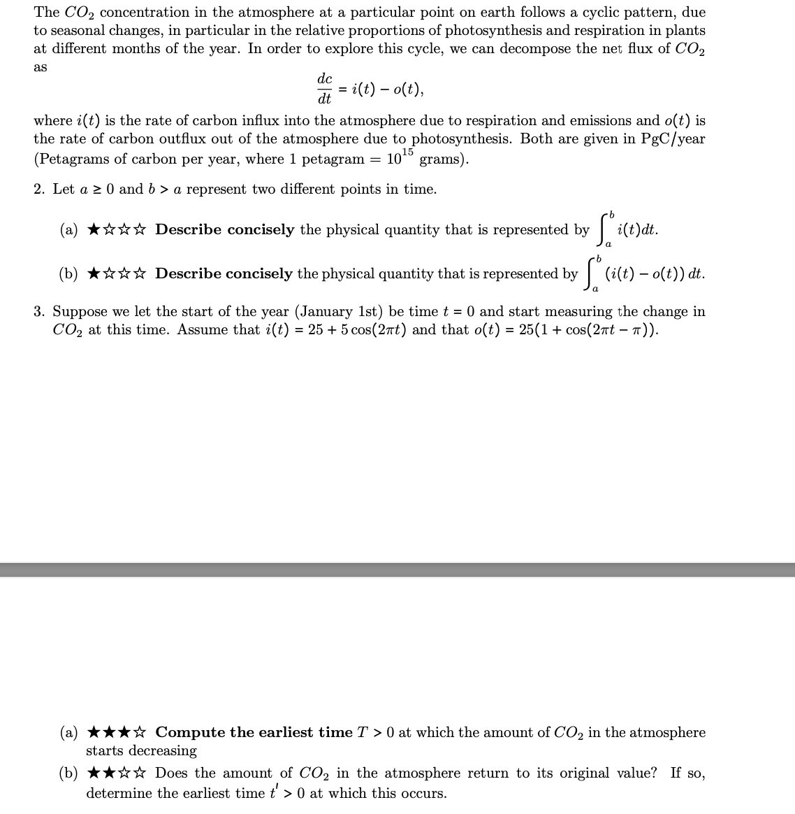 Solved please only do question 3a and b | Chegg.com