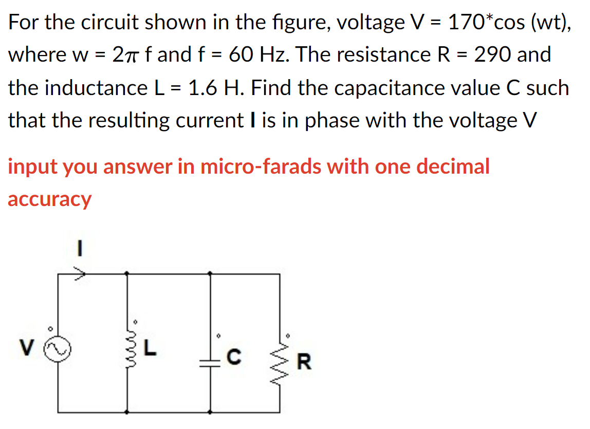 Solved = = = For the circuit shown in the figure, voltage V | Chegg.com