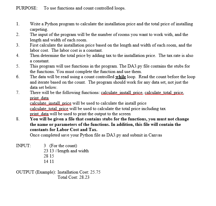 Solved 1. Write a Python program to calculate the | Chegg.com image.