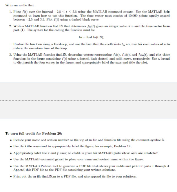 Solved Problem 19: (20 points) A future lecture demonstrates | Chegg.com