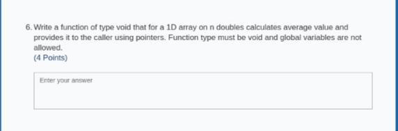 Solved 6. Write a function of type void that for a 10 array | Chegg.com