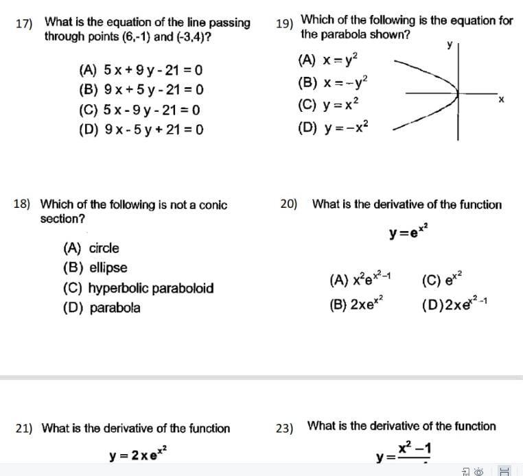 solved-17-what-is-the-equation-of-the-line-passing-through-chegg