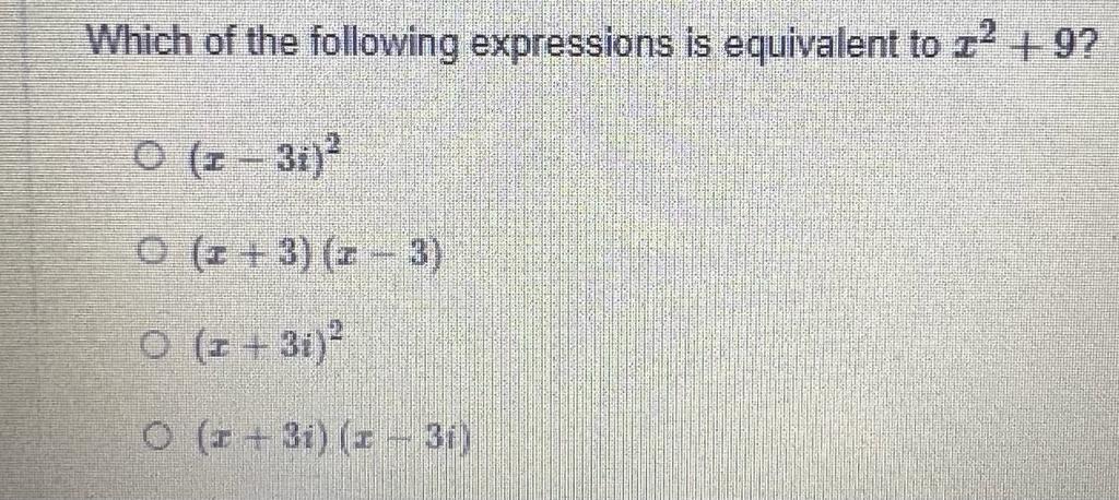 which of the following expressions is equivalent to 2 x 3