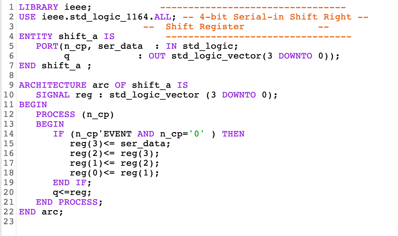 Part 2 1. Start a new project in Quartus 2. Add these