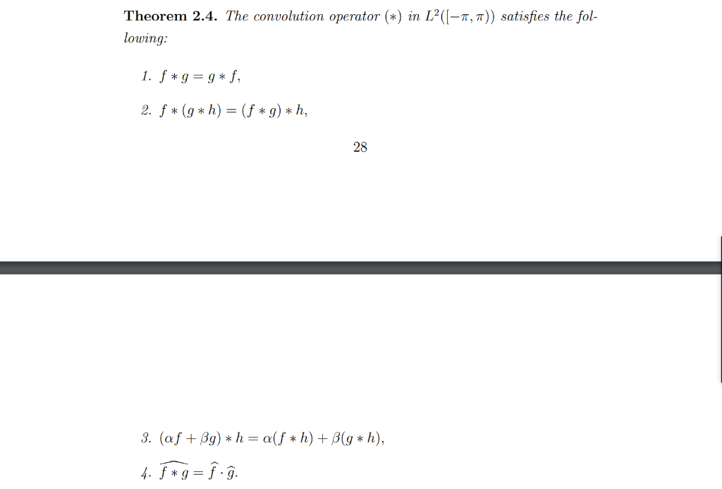 Solved Theorem 2 3 Let F G L A Ss C Then Chegg Com