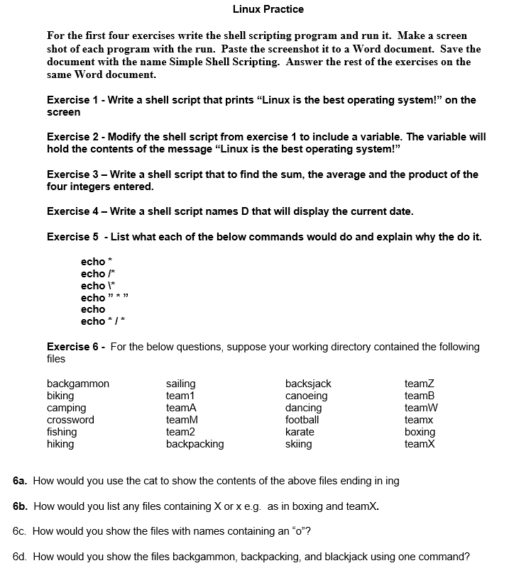solved-linux-practice-for-the-first-four-exercises-write-the-chegg
