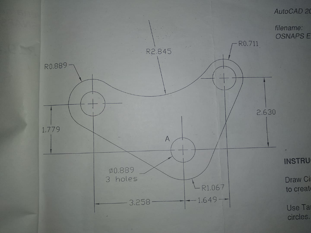 Solved AUTOCAD .DWG FILE Please Help Me With My Assignment. | Chegg.com