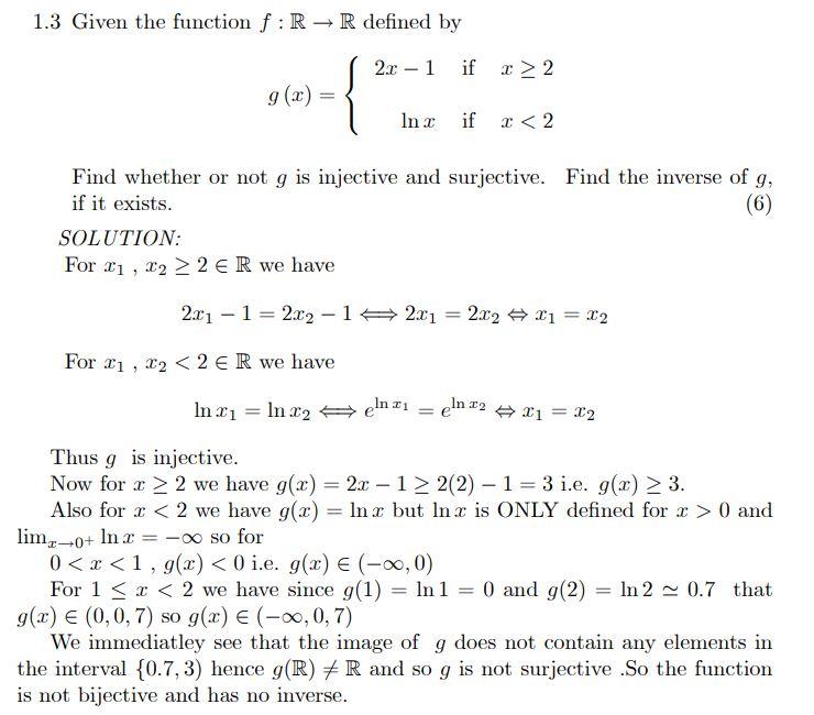 Solved 2.1 Use an ϵ−δ argument to show that | Chegg.com