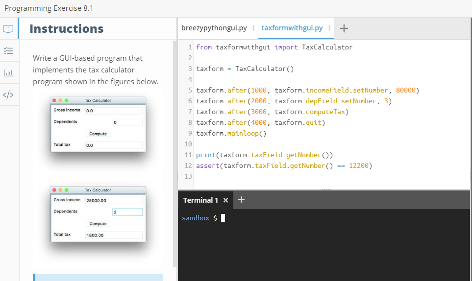 Programming Exercise 8. Instructions | Chegg.com