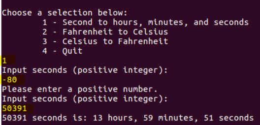 Solved Write a program that do the following unit conversion | Chegg.com