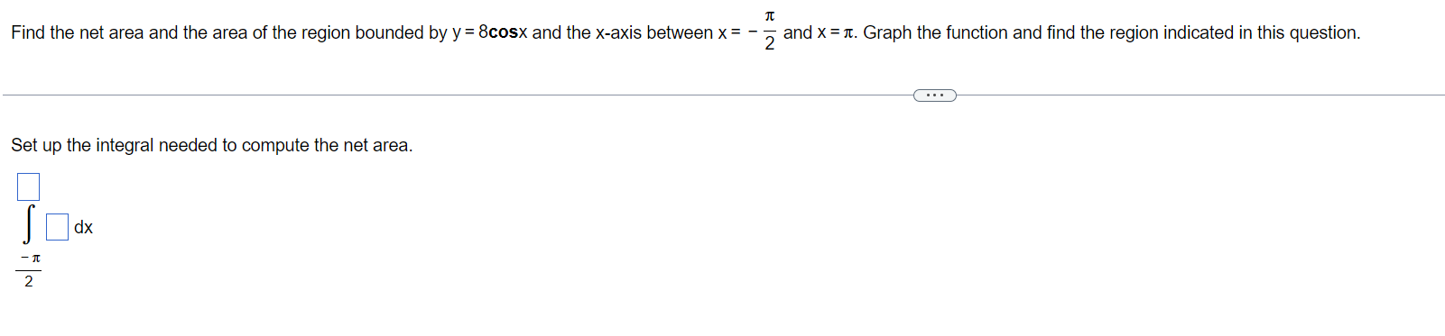 Solved Find the net area and the area of the region bounded | Chegg.com