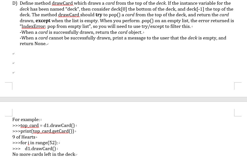 Solved Problem 2 (10 points) Now that a Card is complete, a | Chegg.com