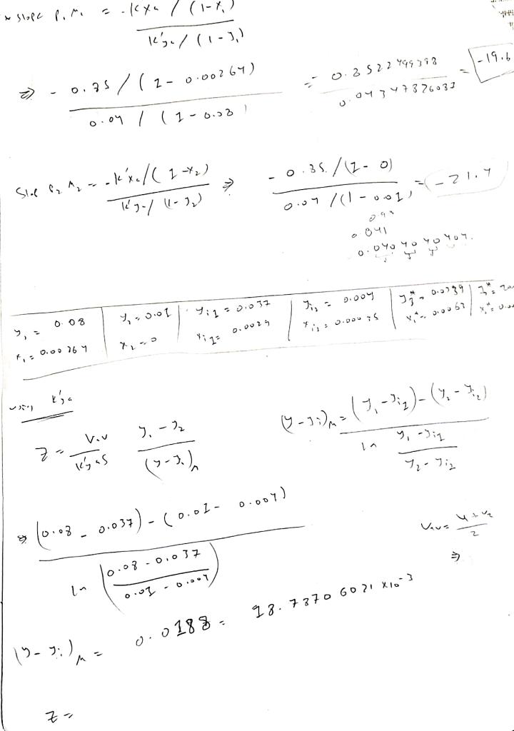 Solved Mass Transfer, Topic: Absorption In Plate & | Chegg.com