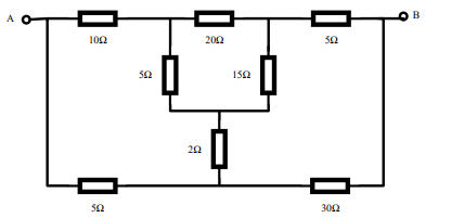 Solved Calculate the number of resistors between terminals A | Chegg.com