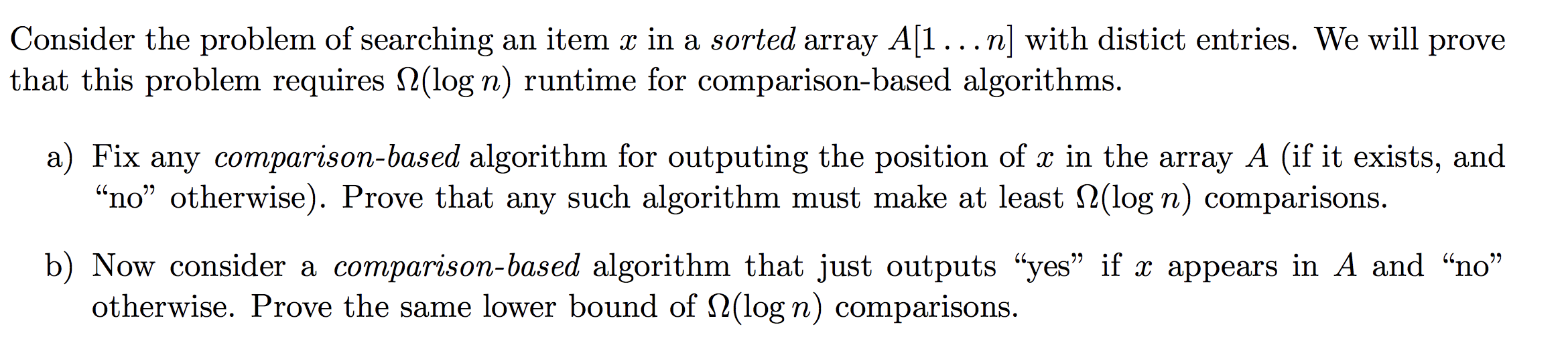Hi, this is a algorithm problem regarding lower | Chegg.com
