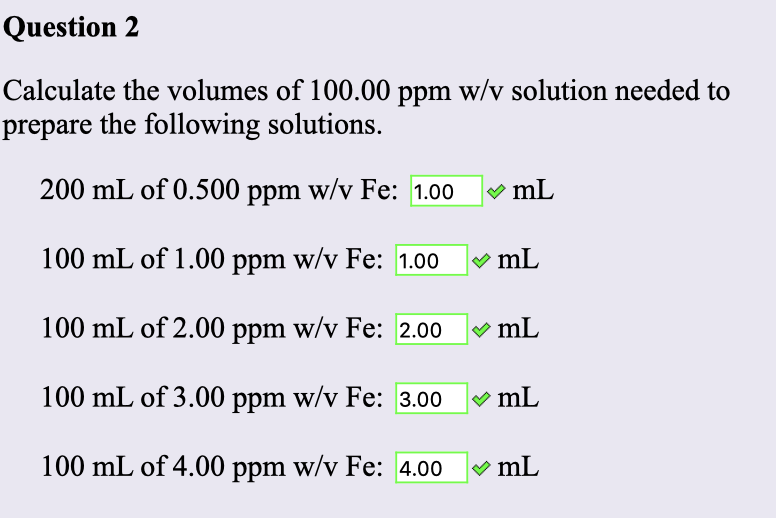 How To Calculate Ppm Solution Hohpaoz