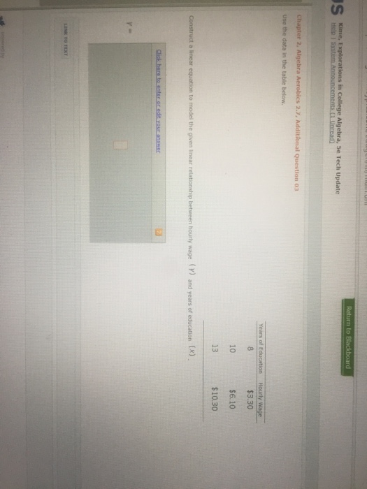 Solved Use the data in the table below. Construct is linear | Chegg.com