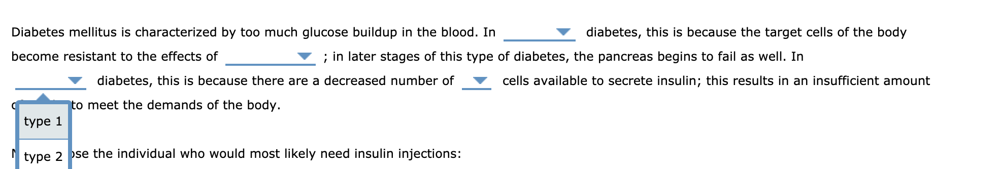 Solved 1. A Closer Look Hormones And Glucose Levels 