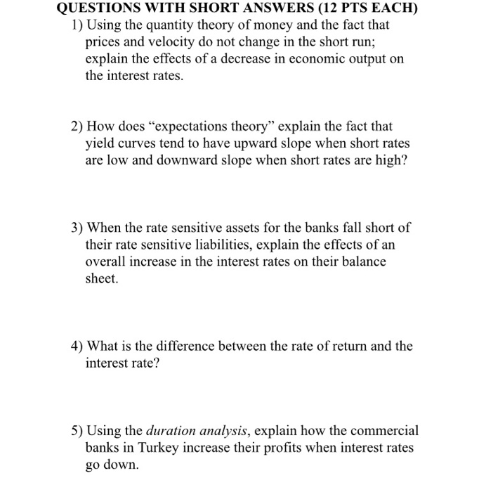 👍 Short question and answer on money. Top Money Quizzes, Trivia