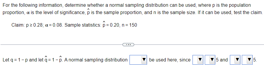 Solved For the following information, determine whether a | Chegg.com