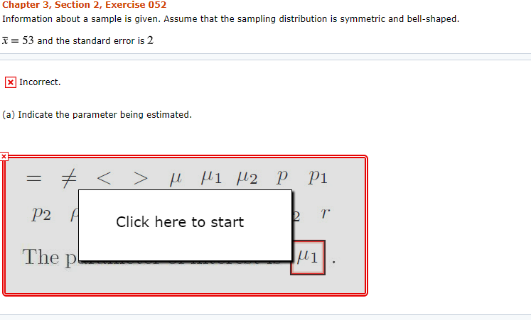 Solved Chapter 3, Section 2, Exercise 052 Information about | Chegg.com