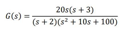 Solved Draw the Bode and Nyquist diagram of the following | Chegg.com