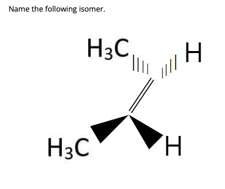 Solved Name the following isomer. | Chegg.com