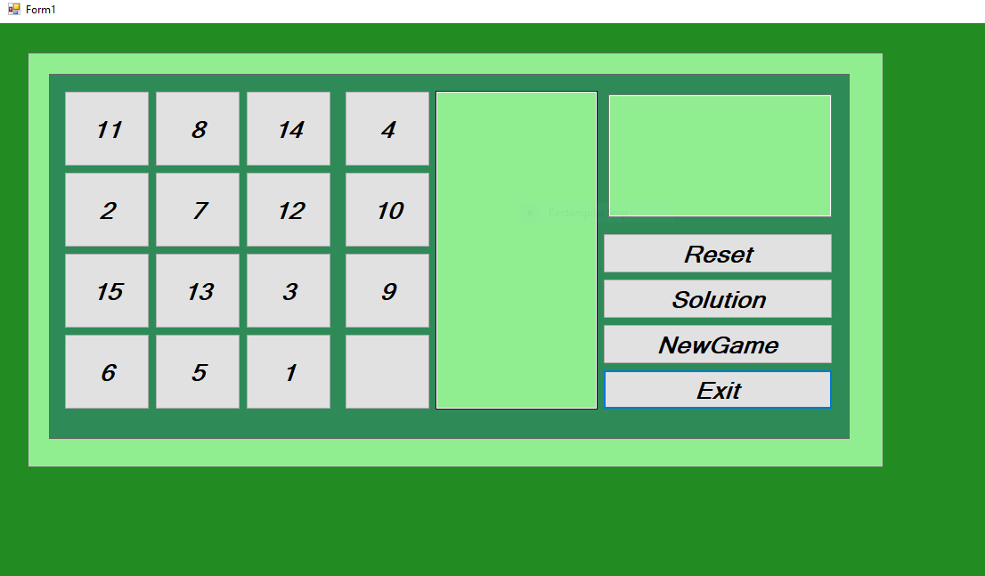 Solved Write a c program for number puzzle shuffle game