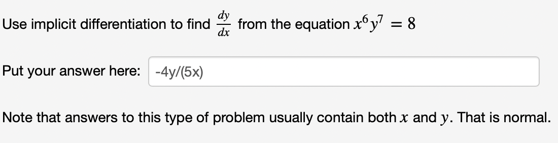 Solved Use Implicit Differentiation To Find From The | Chegg.com