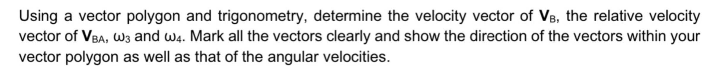 Solved Calculate the velocity vectors of points A and C in | Chegg.com