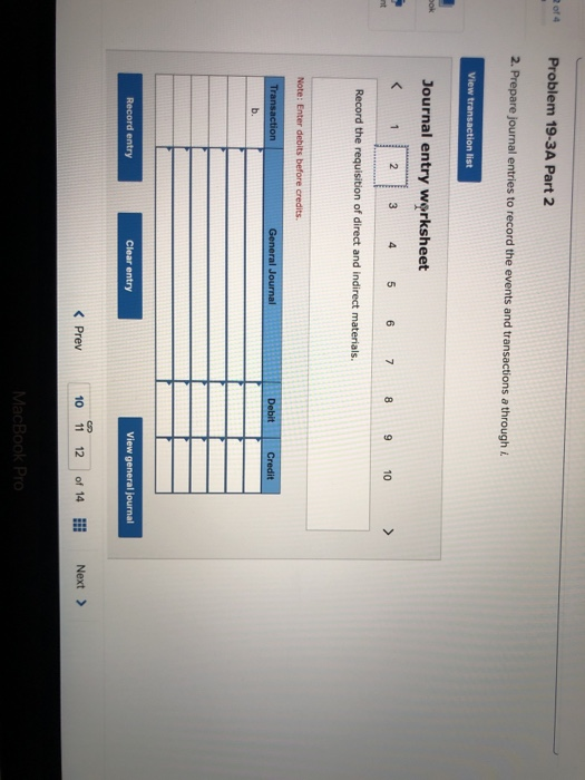 Solved Problem 19-3A Source documents, journal entries The | Chegg.com