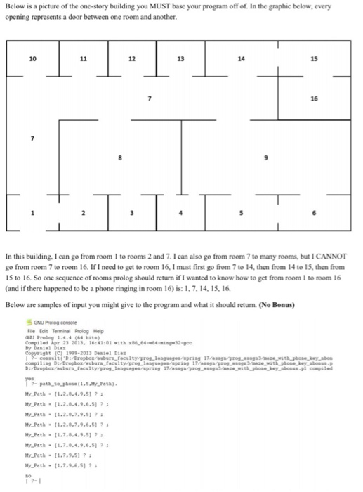 Traversal with Prolog For this programming | Chegg.com