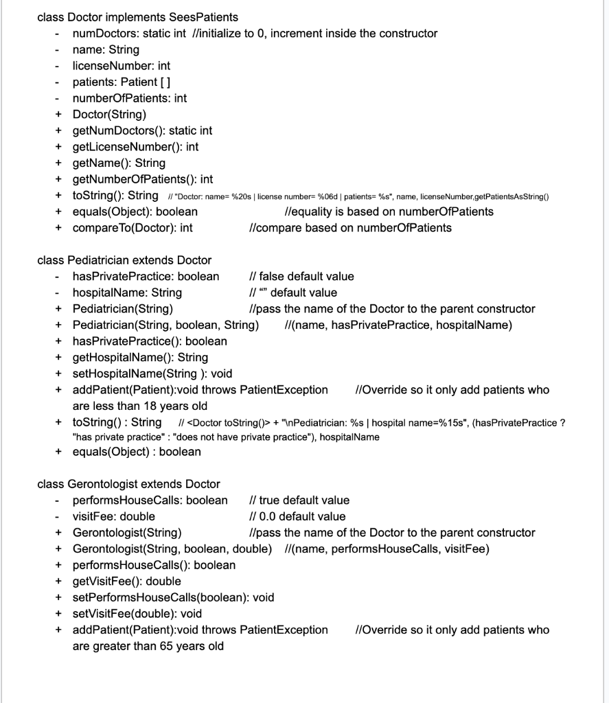 Solved Please I need help developing this code in JAVA. It | Chegg.com