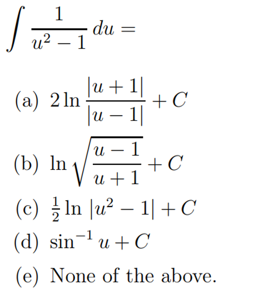 the value of u not e not 1 2 is