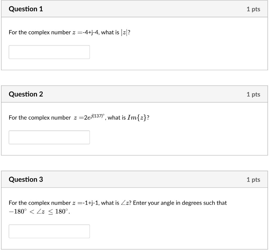 what is the module of the complex number z 4 3i