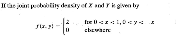 Solved Find marginal density of X. Find the conditional of Y | Chegg.com