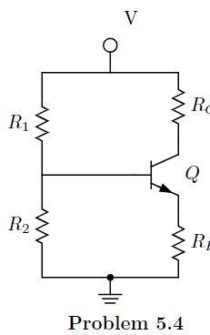Solved 5.4 For the voltage divider circuit shown, A. Find IC | Chegg.com