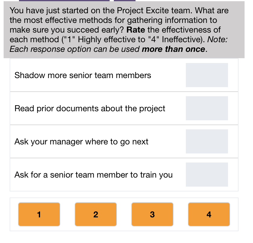 how effective is it to shadow more senior team members?