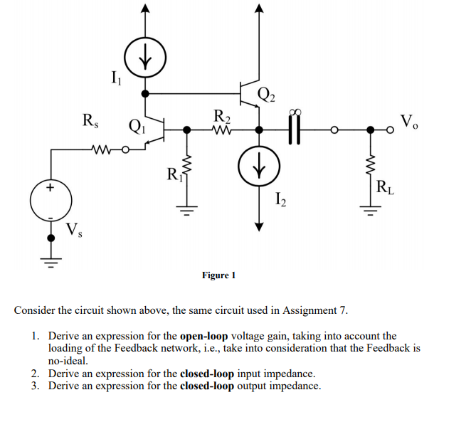 Solved Ri RL Figure 1 Consider the circuit shown above, the | Chegg.com