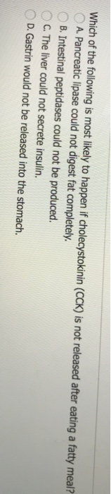Solved Which of the following is most likely to happen if | Chegg.com