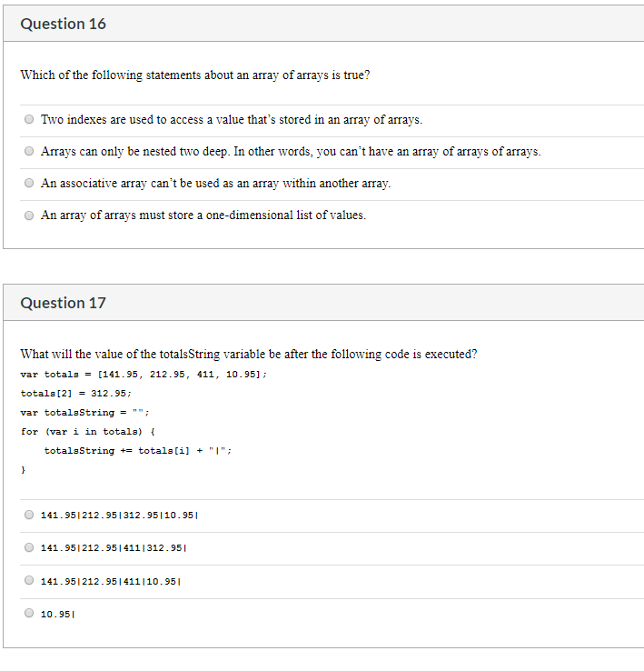 Solved Question 16 Which Of The Following Statements About Chegg