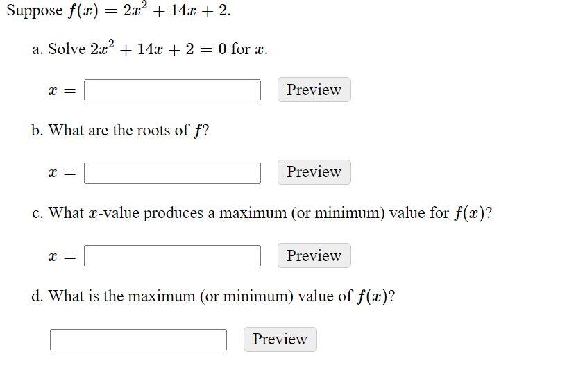 solved-suppose-f-x-2x2-14x-2-a-solve-2x2-14x-2-0-for-x-x-chegg